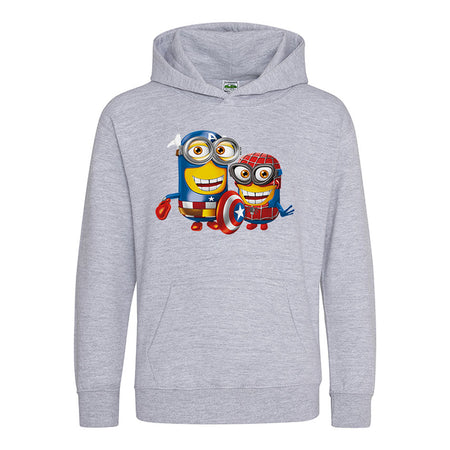 sweat capuche minion super heros