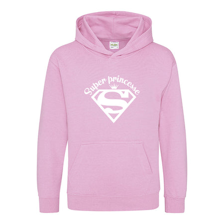 sweat capuche super princesse