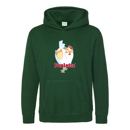 sweat capuche poulette