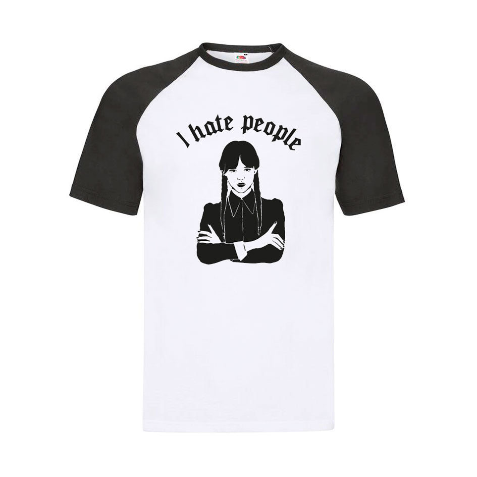 Wednesday tshirt | Addams Family T-shirt Femme | T-shirts à Manches Courtes Femme | Corte Tee Shirt Ado Fille | Noir M Wednesday tshirt | Addams Family T-shirt Femme | T-shirts à Manches Courtes Femme | Corte Tee Shirt Ado Fille | Noir M