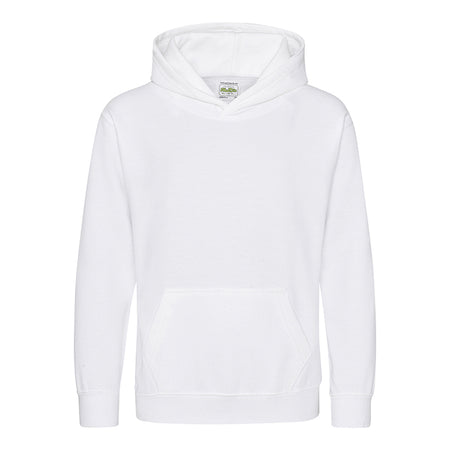 sweat capuche enfant blanc vierge
