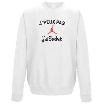 sweat sans capuche peux pas basket