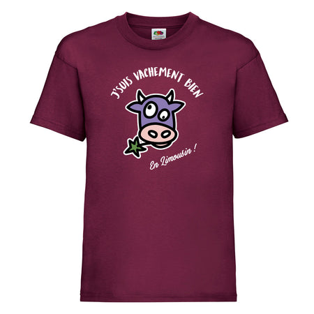 t-shirt enfant limousin