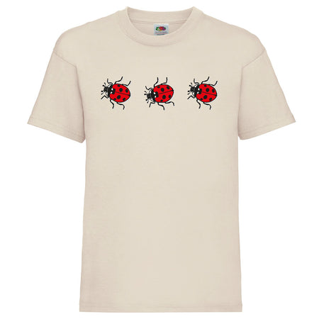 t-shirt enfant coccinelle
