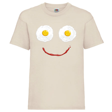 t-shirt enfant oeufs aux plat