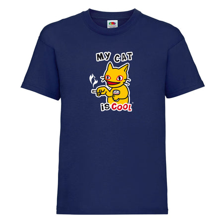 t-shirt enfant my cat is cool