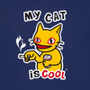 t-shirt enfant mon chat est cool