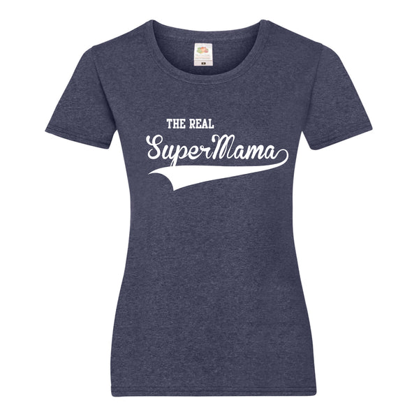 t-shirt the real super mama