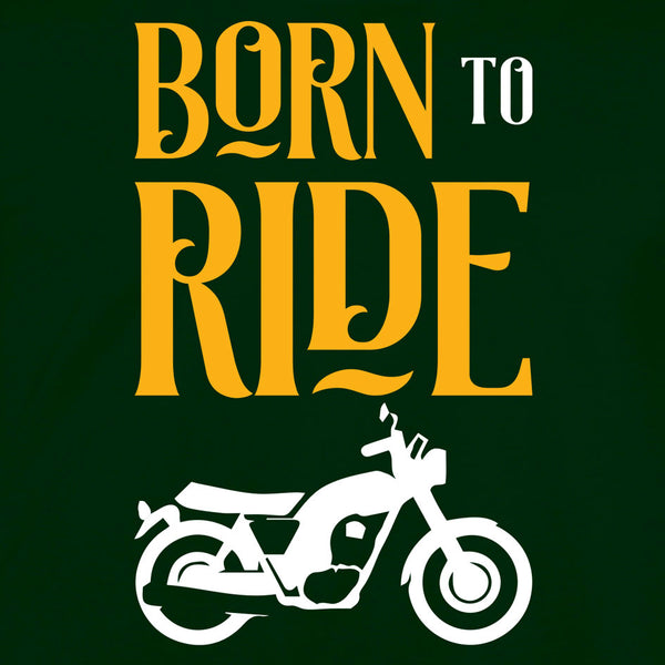 T-shirt BORN TO RIDE MOTO