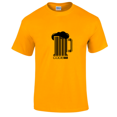 t-shirt code bar