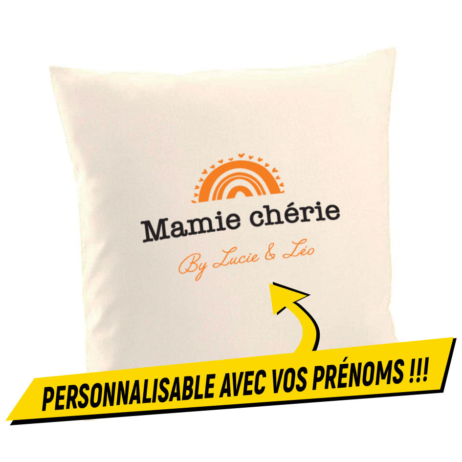 coussin personnalisable mamie