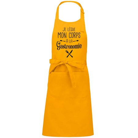 tablier je lègue mon corps à la gastronomie