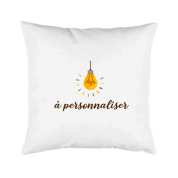 coussin à personnaliser