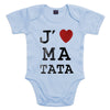 body bébé j'adore ma tata