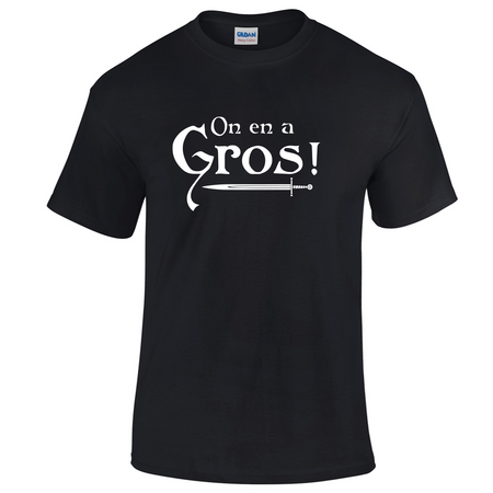 t-shirt on en a gros