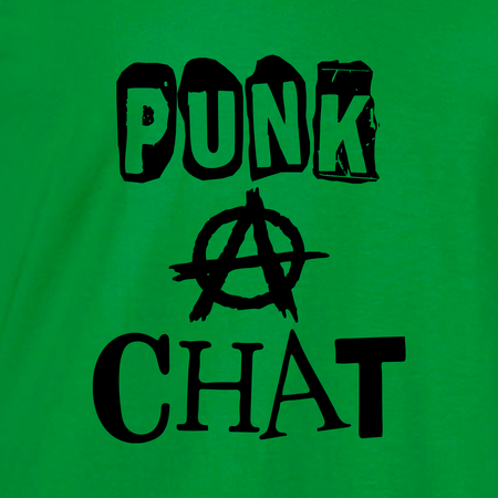 t-shirt punk à chat