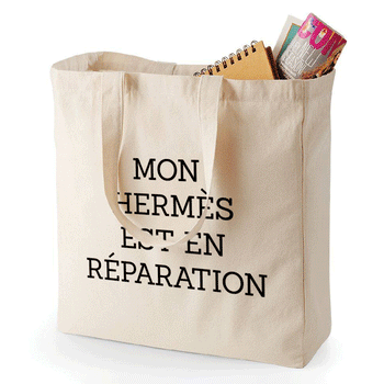 sac cabas mon hermes est en réparation