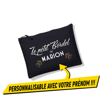 trousse de toilette personnalisable