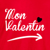 t-shirt mon valentin